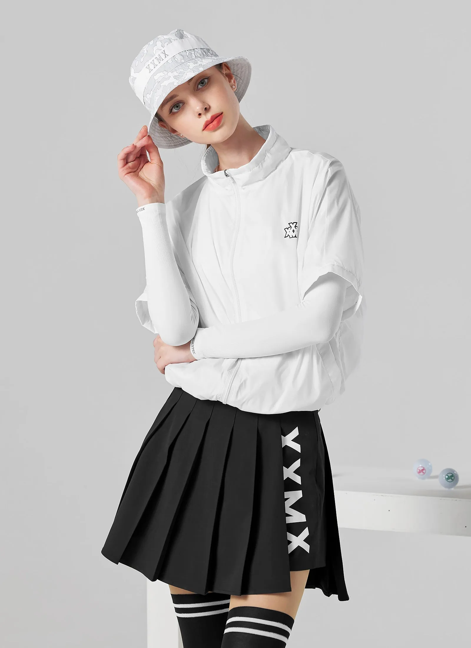 XXMX Pleated Culottes Skirt